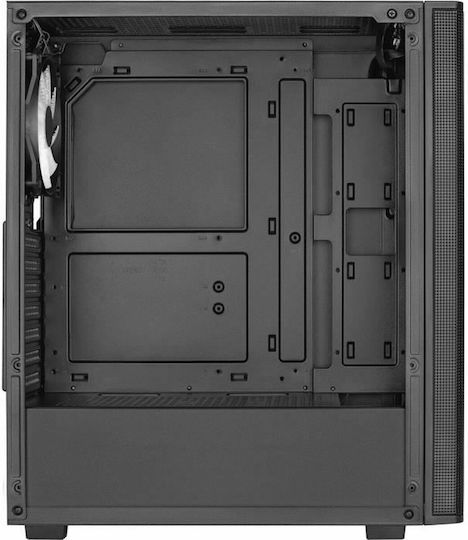 Aerocool Designer-G-BK-v1 Gaming Midi Tower Computer Case with Side Window Black