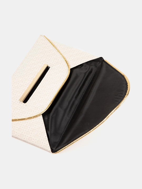 Straw Women's Clutch Beige