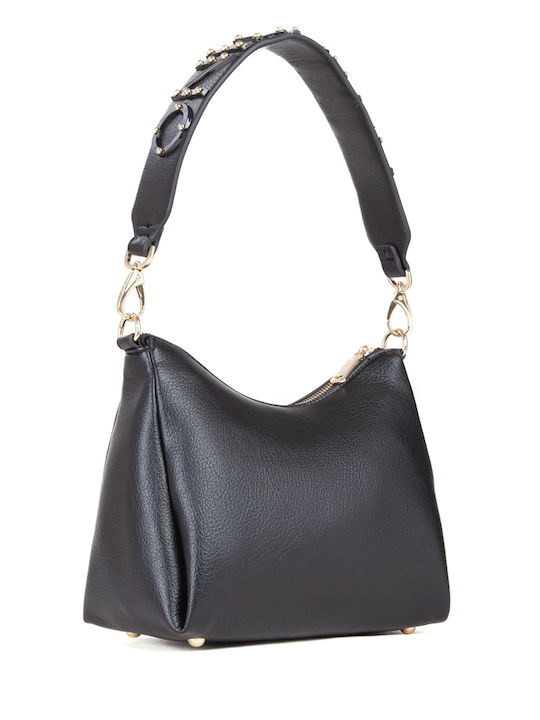Women's Black Shoulder Bag