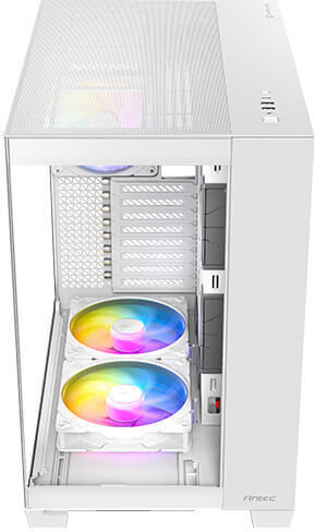 Antec C8 ARGB Gaming Full Tower Κουτί Υπολογιστή με Πλαϊνό Παράθυρο Λευκό