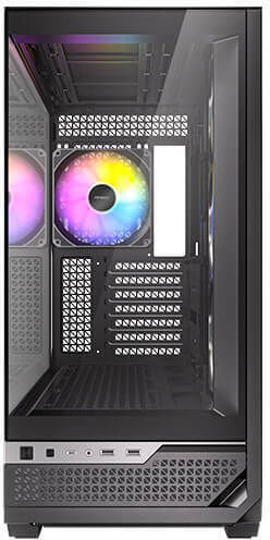 Antec C7 ARGB Gaming Midi Tower Κουτί Υπολογιστή με Πλαϊνό Παράθυρο Μαύρο