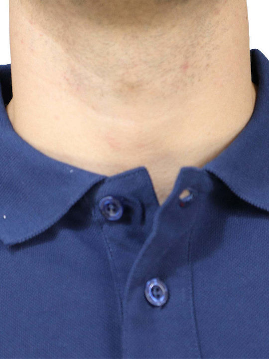 Polo Bluză cu mânecă lungă Navy Blue