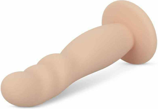 Gurtzeug mit Dildo in Hautfarbe