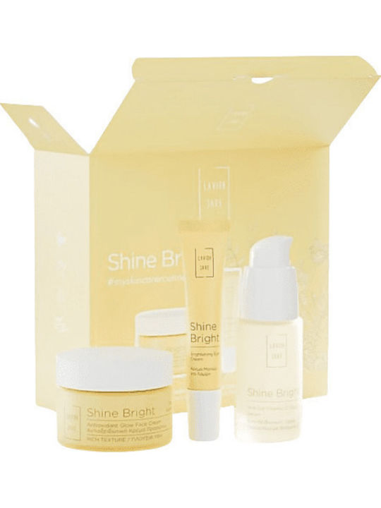 Shine Bright Комплект за грижа за кожата за Блясък 3бр