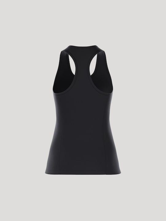 Women's Athletic Blouse Sleeveless Black Beauty