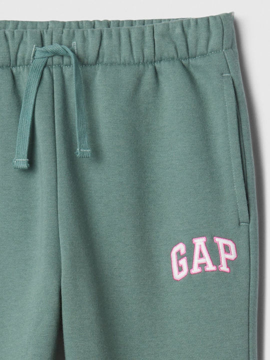 GAP Kids Sweatpants District Green Logo