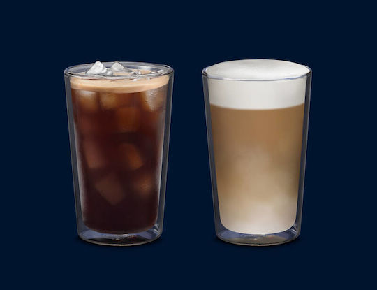 Delonghi Set 2 Delonghi Cold Brew Glasses Dlsc319 490ml
