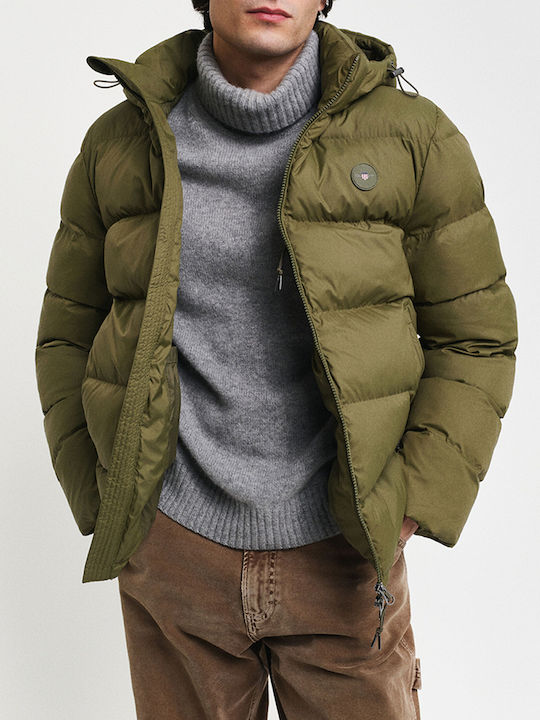 Μπουφάν Puffer Olive