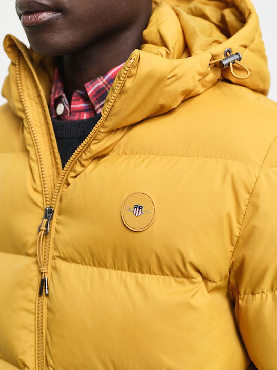 Winter Jacket Puffer Yellow