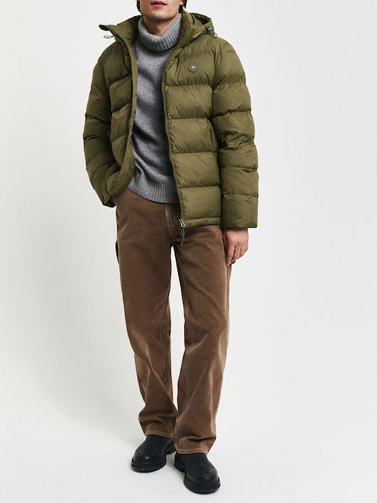 Μπουφάν Puffer Olive