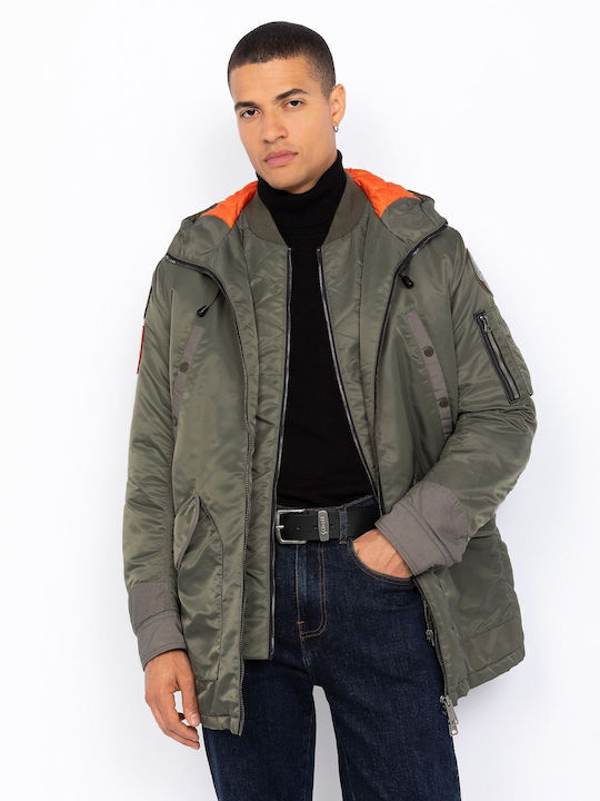 Winter Jacket Parka Khaki