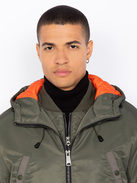 Winter Jacket Parka Khaki