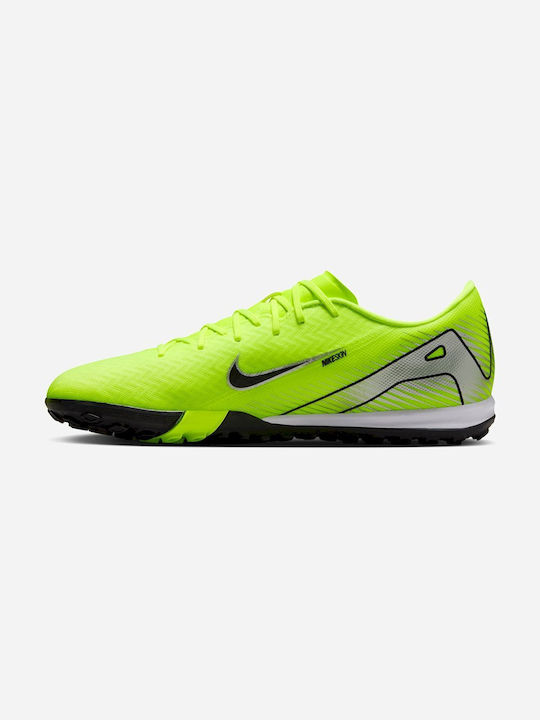 Nike Mercurial Vapor 16 Academy TF Low Football Shoes with Molded Cleats Green