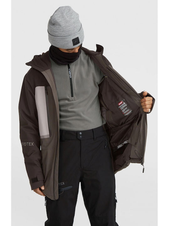 O'Neill 2500048-49010 Ανδρικό Μπουφάν για Σκι & Snowboard Μαύρο O'Neill 2500048-49010 Ανδρικό Μπουφάν για Σκι & Snowboard Μαύρο