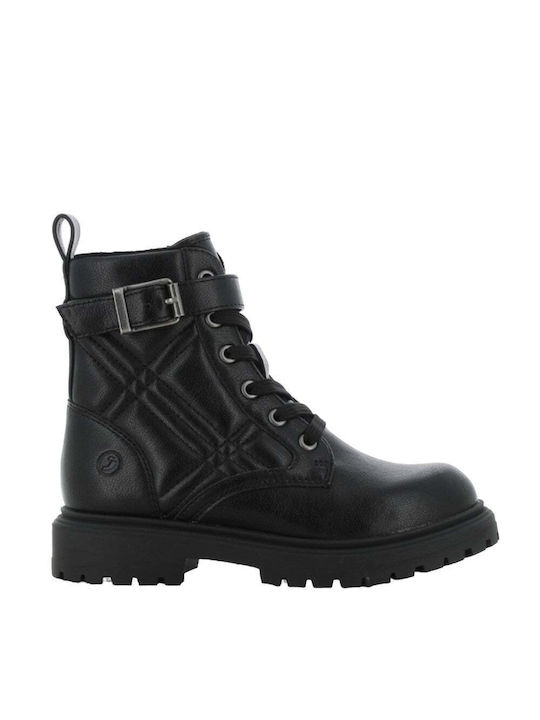 Safety Jogger Kids Anatomic Boots with Lace Black