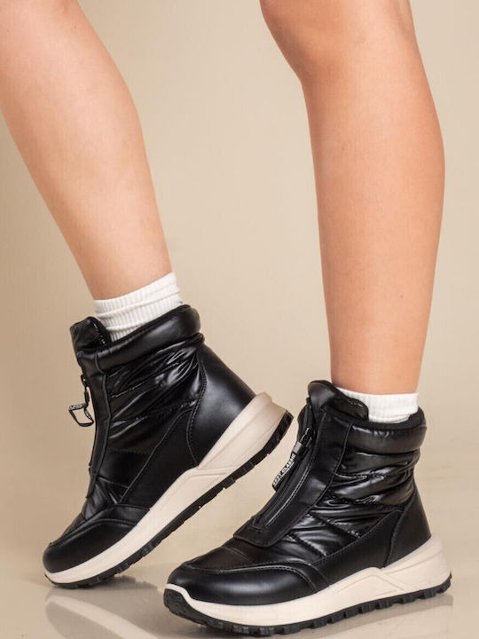 Women's Ankle Boots Platform Black