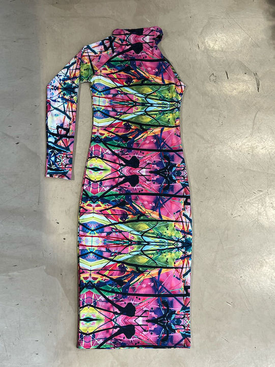 Rochie Midi Multicolor