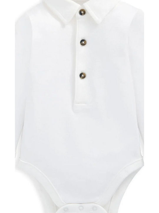 Mamas & Papas Babystrampler Langärmliges Blue, White