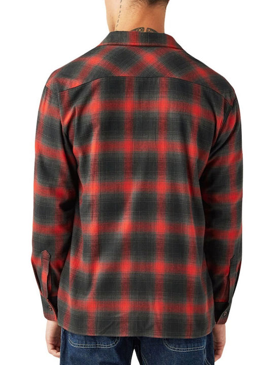 Dickies Flannel Shirt red ochre