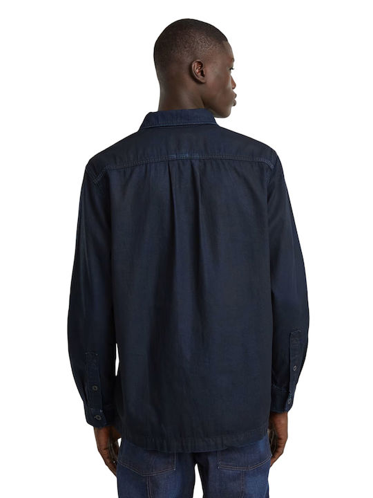 G-Star Raw Denim Shirt Blue