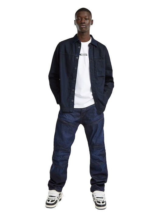 Langärmlig Jeans Hemd Blue
