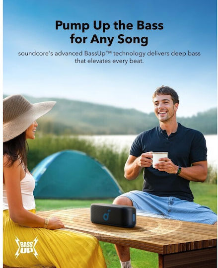 Anker Soundcore Select 2S Wasserdicht Bluetooth-Lautsprecher 20W mit Akkulaufzeit bis zu 16 Stunden Schwarz