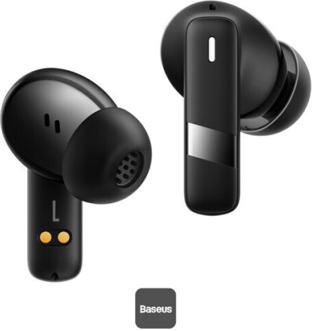 Baseus E20 In-ear Bluetooth Handsfree Earphones with Sweat Resistance and Charging Case Black