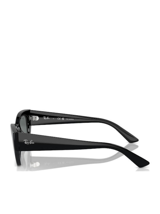 Ray Ban Zena Feminini Ochelari de soare cu Negru Cadru și Negru Polarized Lentilă RB4430 6677/81