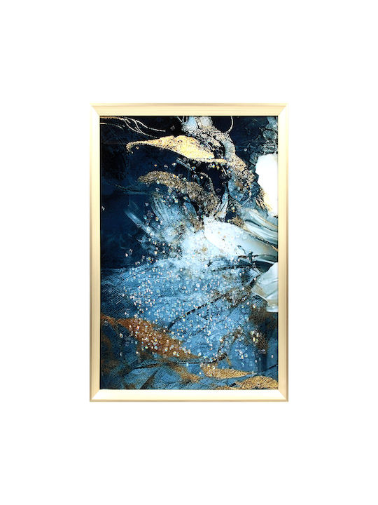 Keskor Threefold Painting Wooden 120x50cm