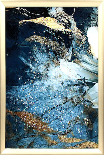 Keskor Threefold Painting Wooden 120x50cm