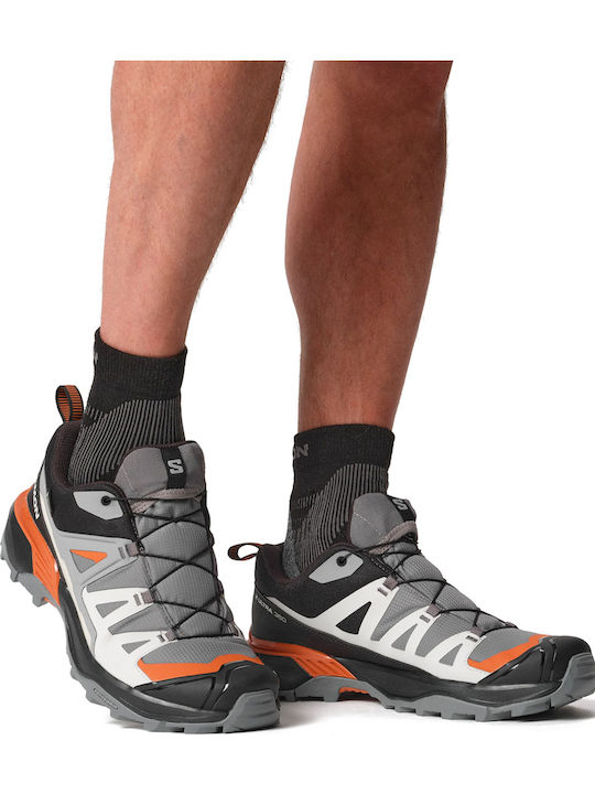 Salomon X Ultra 360 GTX Pantofi De Drumeție Impermeabili Pentru Bărbați Cu Membrana Gore-Tex Gri
