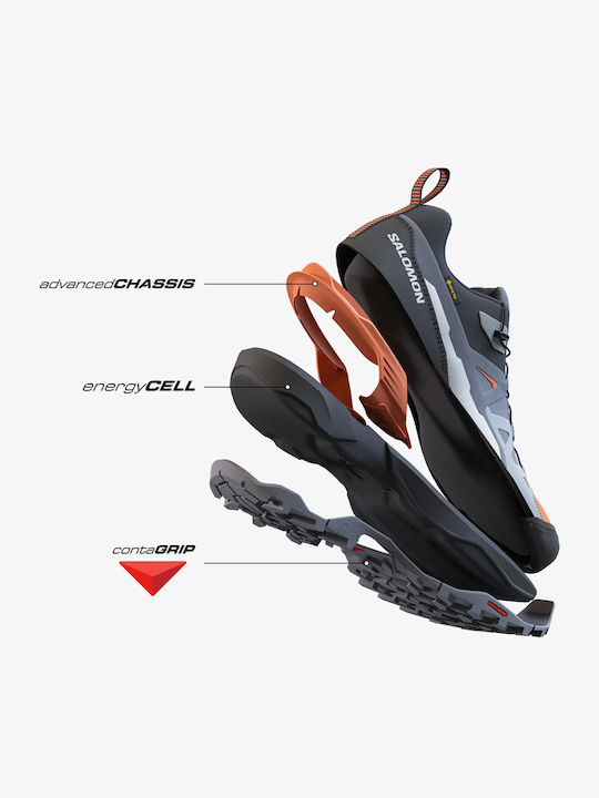 Salomon X Ultra 360 GTX Pantofi De Drumeție Impermeabili Pentru Bărbați Cu Membrana Gore-Tex Gri