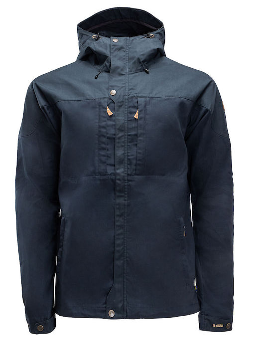 Skogsö Winter Jacket Navy Blue