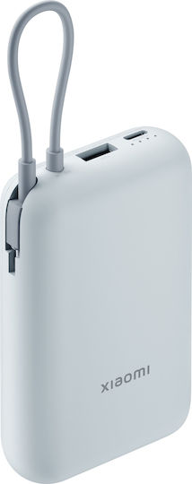 Xiaomi BHR9073GL Integrated Type-C Power Bank 10000mAh 22.5W με Θύρα USB-A και Θύρα USB-C Ice Blue