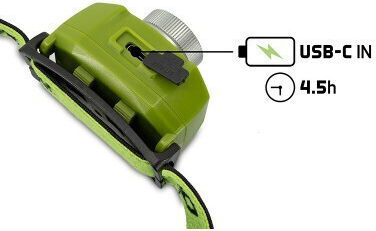Lanterna frontală Delphin Oxus Zoom 1200 mAh 5W 300 lm