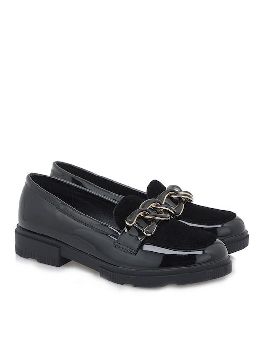 Exe Women's Loafers in Black Color