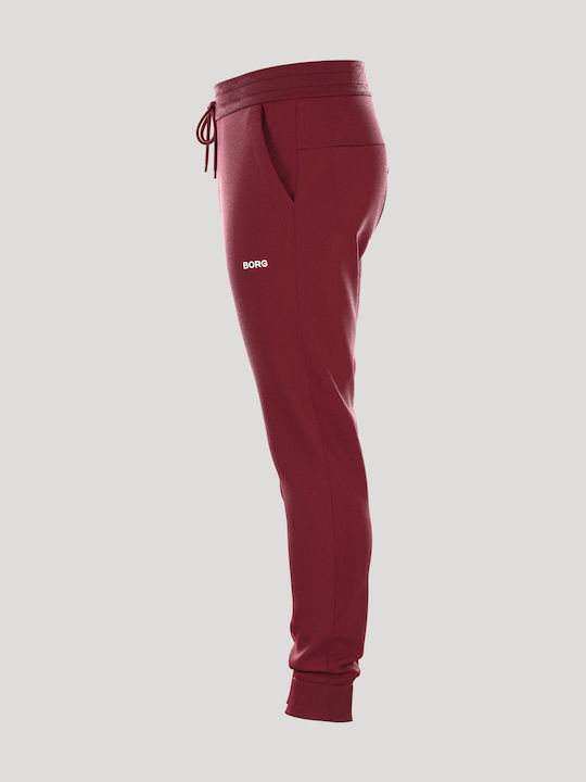 Sweatpants with Elastic Biking Red