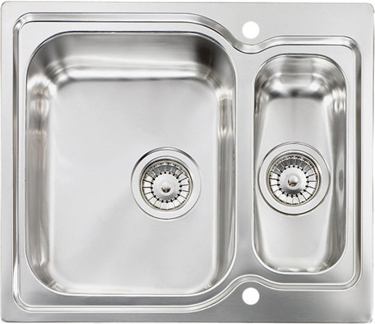 Sanitec 11692 Ένθετος Δεξιός Inox Σαγρέ Μ58xΠ50cm Ασημί Sanitec 11692 Ένθετος Δεξιός Inox Σαγρέ Μ58xΠ50cm Ασημί