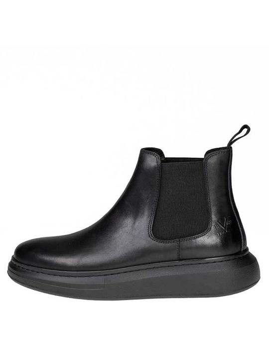 19V69 Black Men's Boots