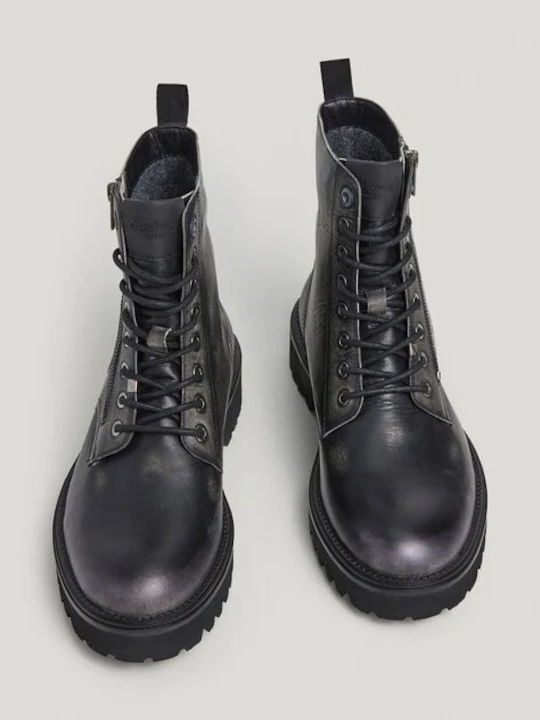 Schwarz Herrenstiefel