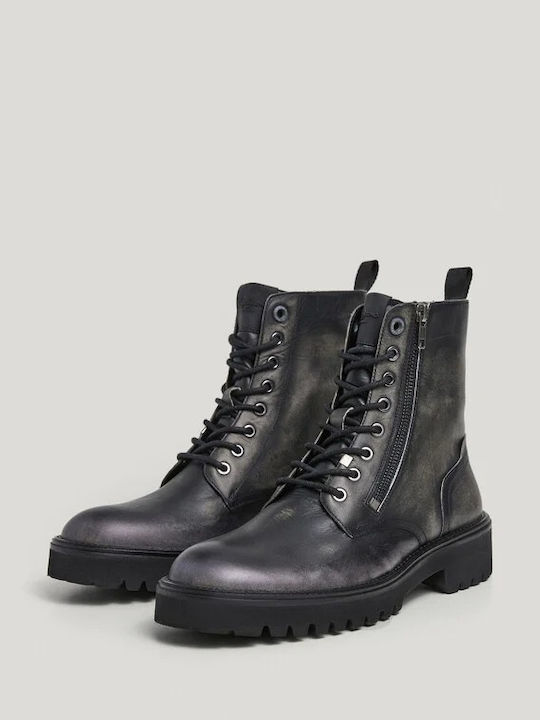 Schwarz Herrenstiefel