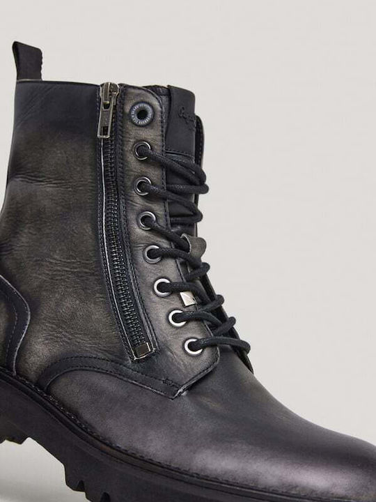 Schwarz Herrenstiefel