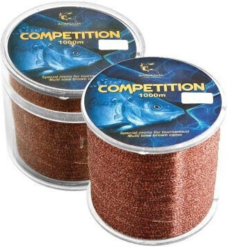 Baracuda Competition Nylon Monofilament 1000 m Braun