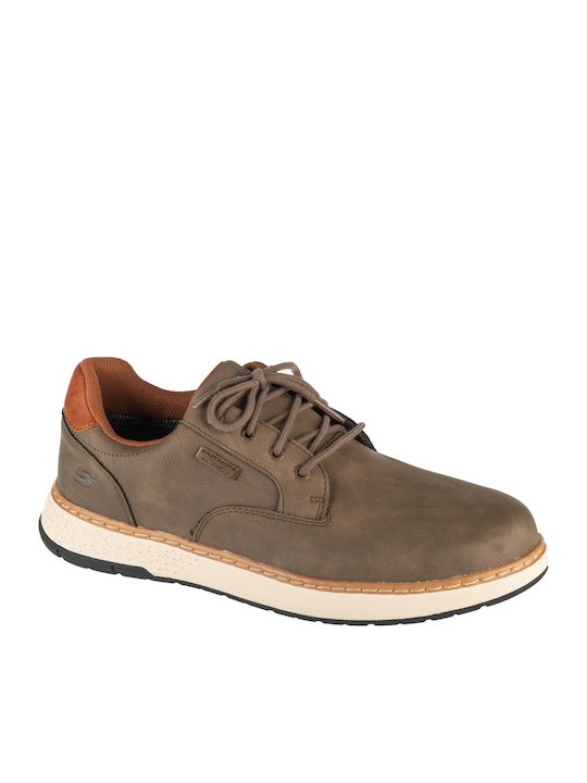 Garlan Pryor Men's Synthetic Leather Casual Shoes Green