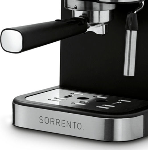Izzy Automatic Espresso Machine Sorrento IZ-6014 20 bar Cold Brew Automatic Espresso Machine 1000W Pressure 20bar Silver