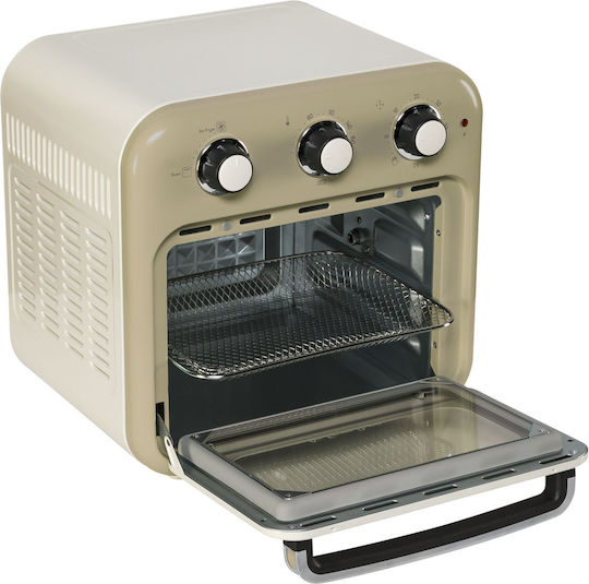 Ariete Vintage Mini Ηλεκτρικό Φουρνάκι 16lt Χωρίς Εστίες Μπεζ