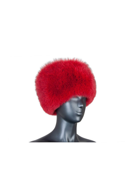 MRDline Furry Women's Hat Red