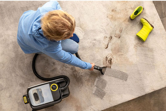 Karcher SE 3-18 Compact Home Rechargeable Vacuum Wet / Dry Without Charger and Battery with Plastic Bin 2.9lt