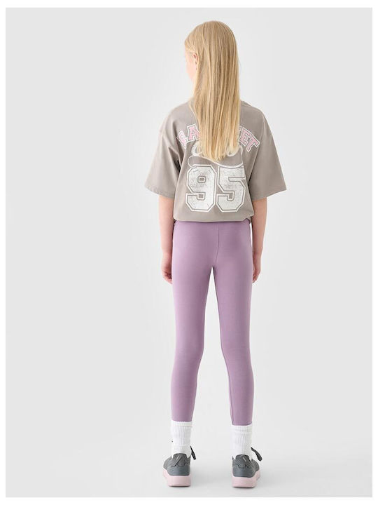 Kids Legging Sports Long Purple