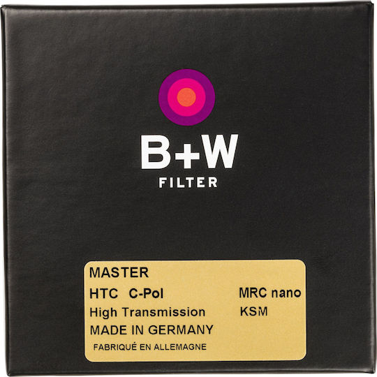 B+W PL Filter Diameter 55mm with MRC Nano Coating Easy Clean for Camera Lenses